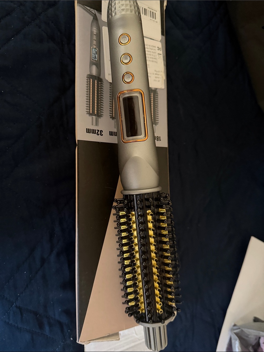 Hair heat brush
